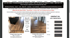 Desktop Screenshot of floorsofmarin.com